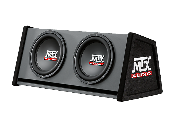 MTX - RT12X2DV 2x12" subwoofer i kasse 2 Ohm